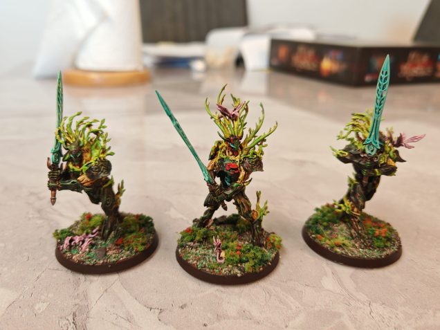A quick update with another unit of Syvaneth Kurnoth Hunters with swords.