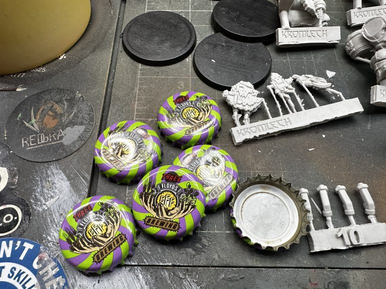 I think that is enough for one day. Space Gits use bottle caps for loot, I can't believe there is a more Orky looking option than these out there.