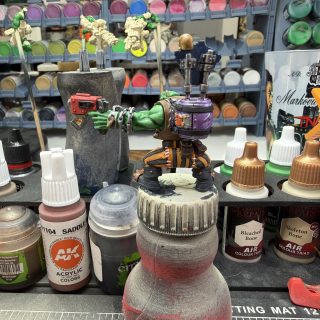 Inching towards the finish.