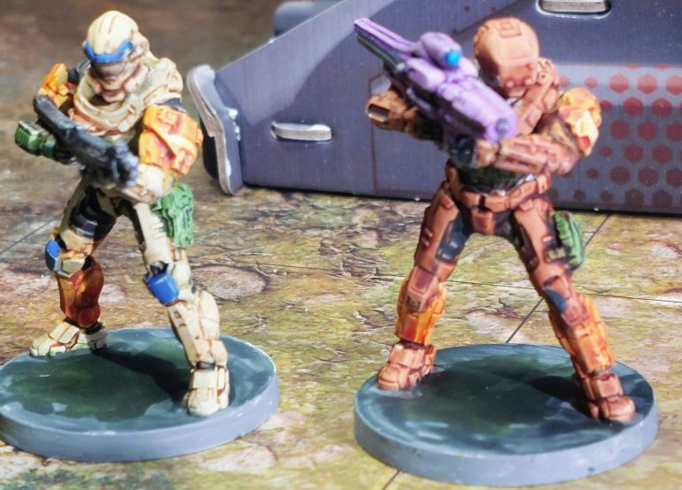 A pallette of Contrast and Speed Paints!