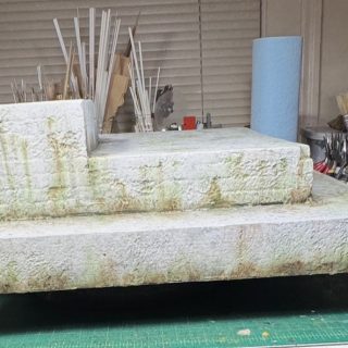 Weathering up Necromunda terrain