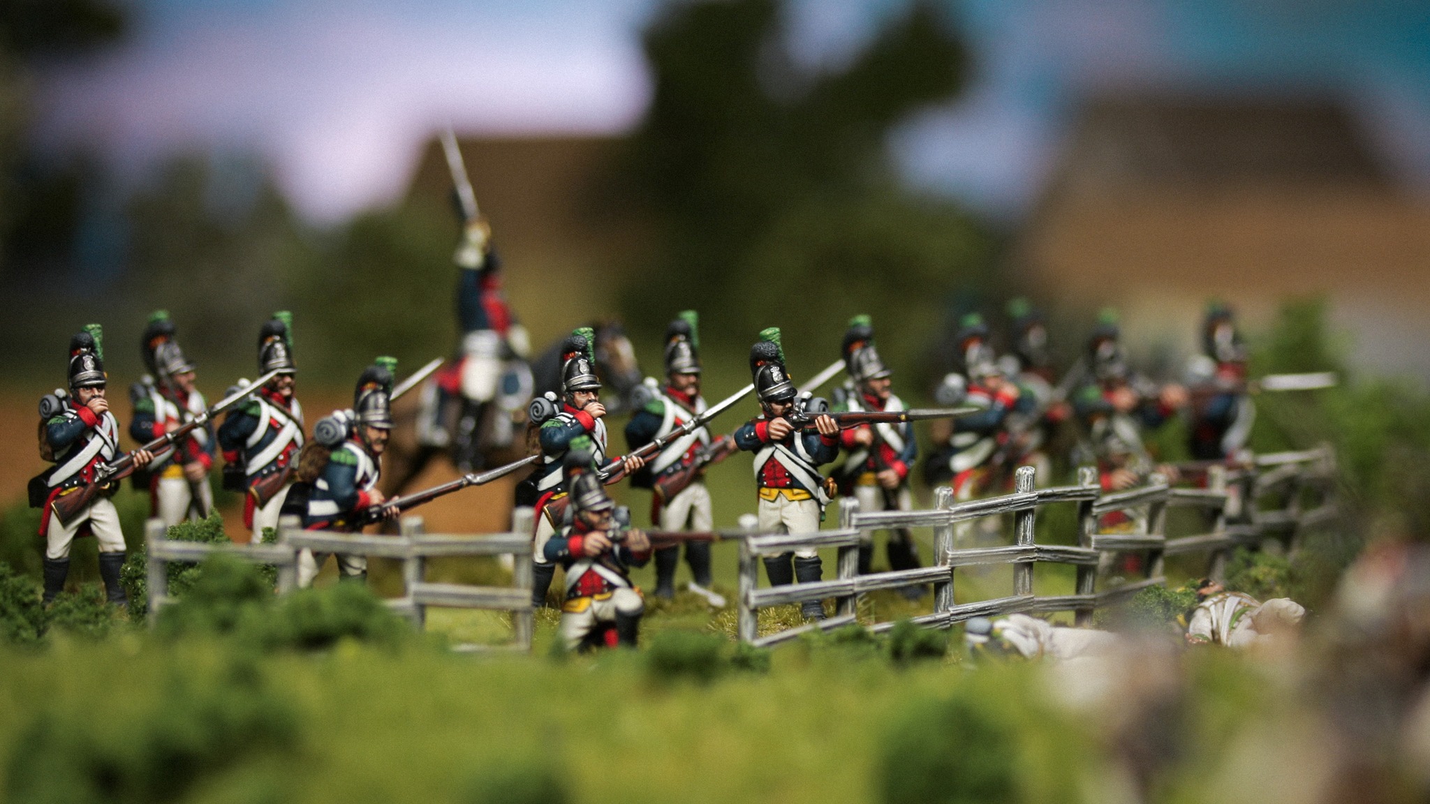 Baden Line Infantry - Piano Wargames