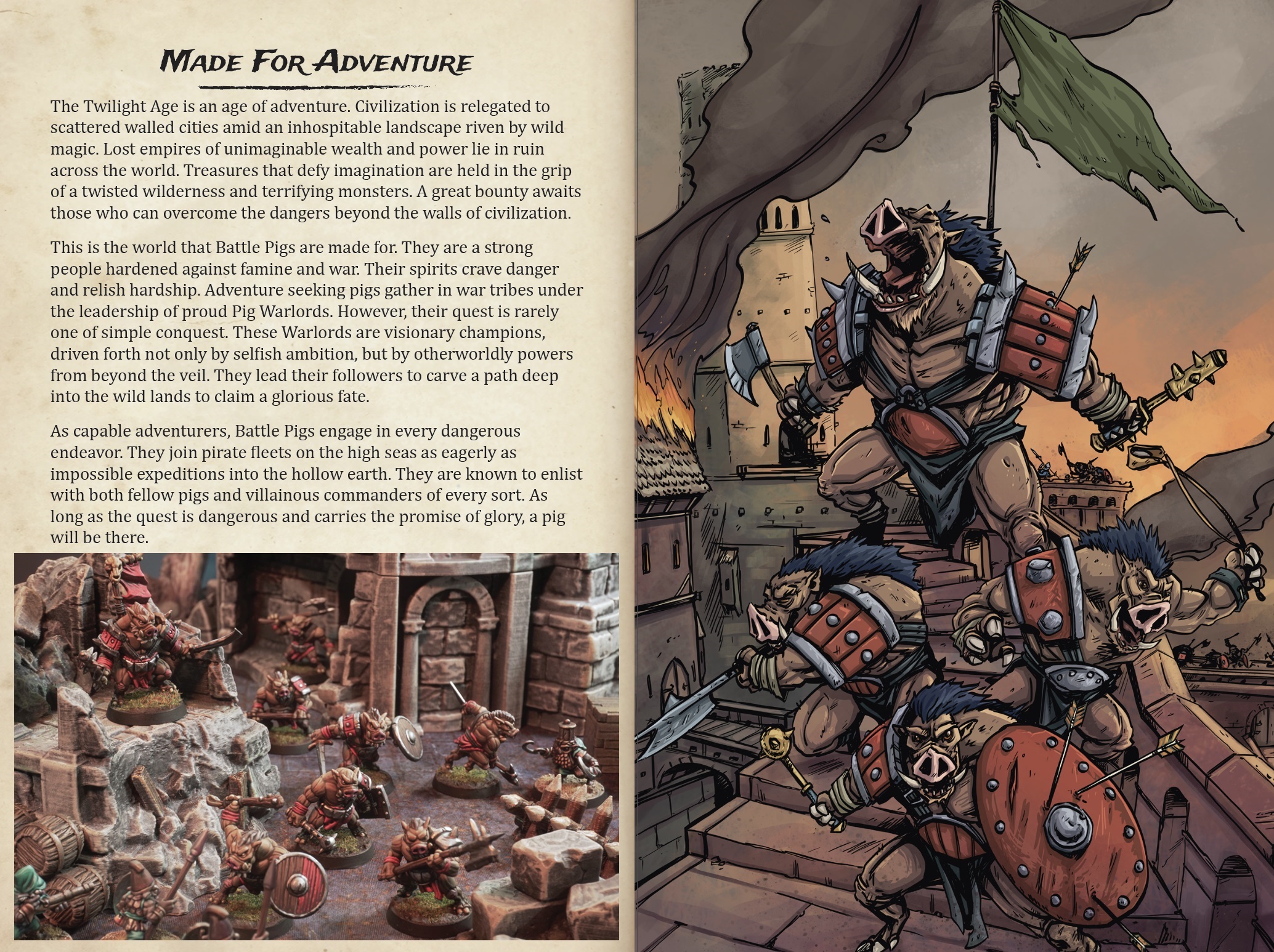 Battle Pigs Booklet - RelicBlade
