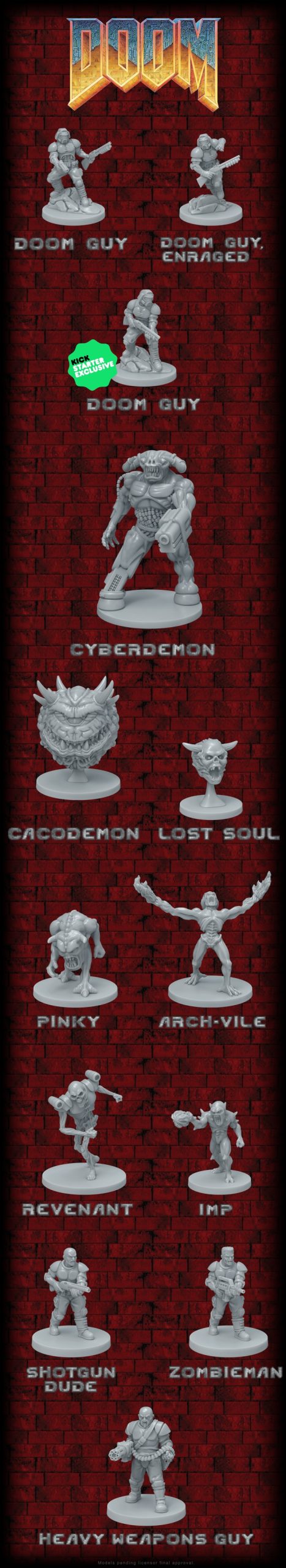 DOOM Miniatures - Modiphius