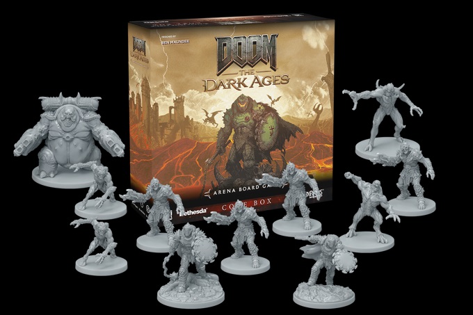 DOOM The Dark Ages Arena Board Game - Modiphius