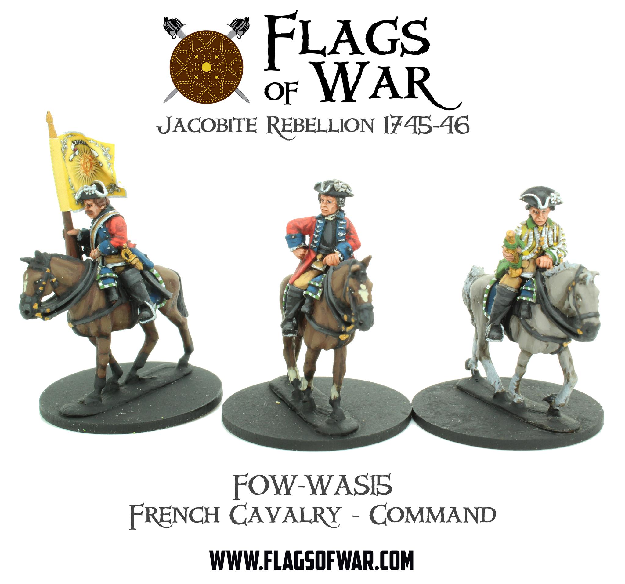 French Cavalry Command - Flags of War