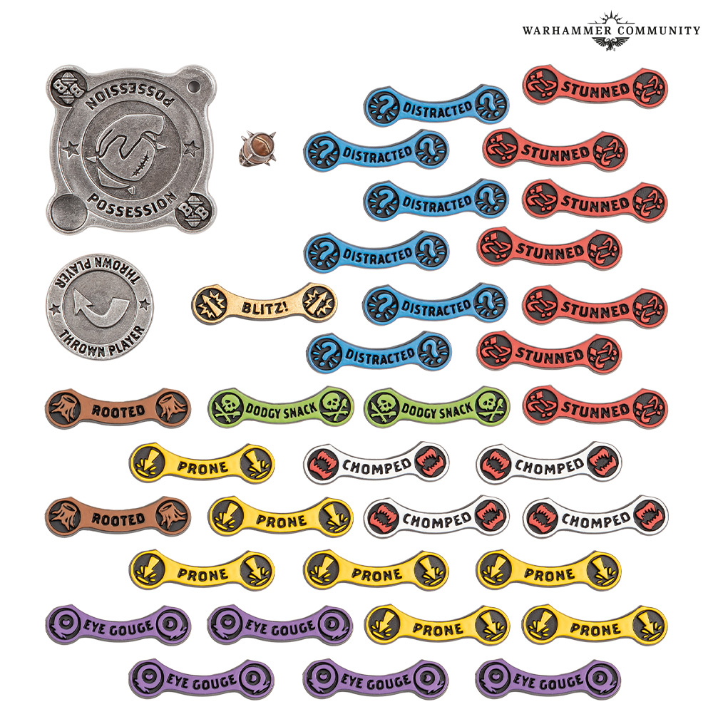 Game Tokens - Blood Bowl