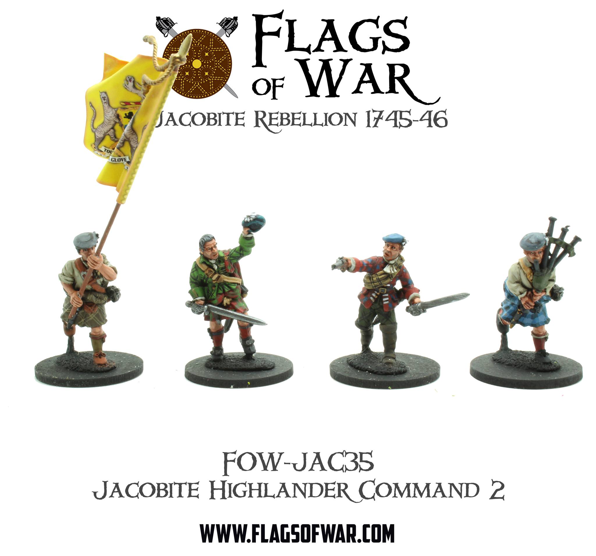 Jacobite Highlander Command 2 - Flags of War