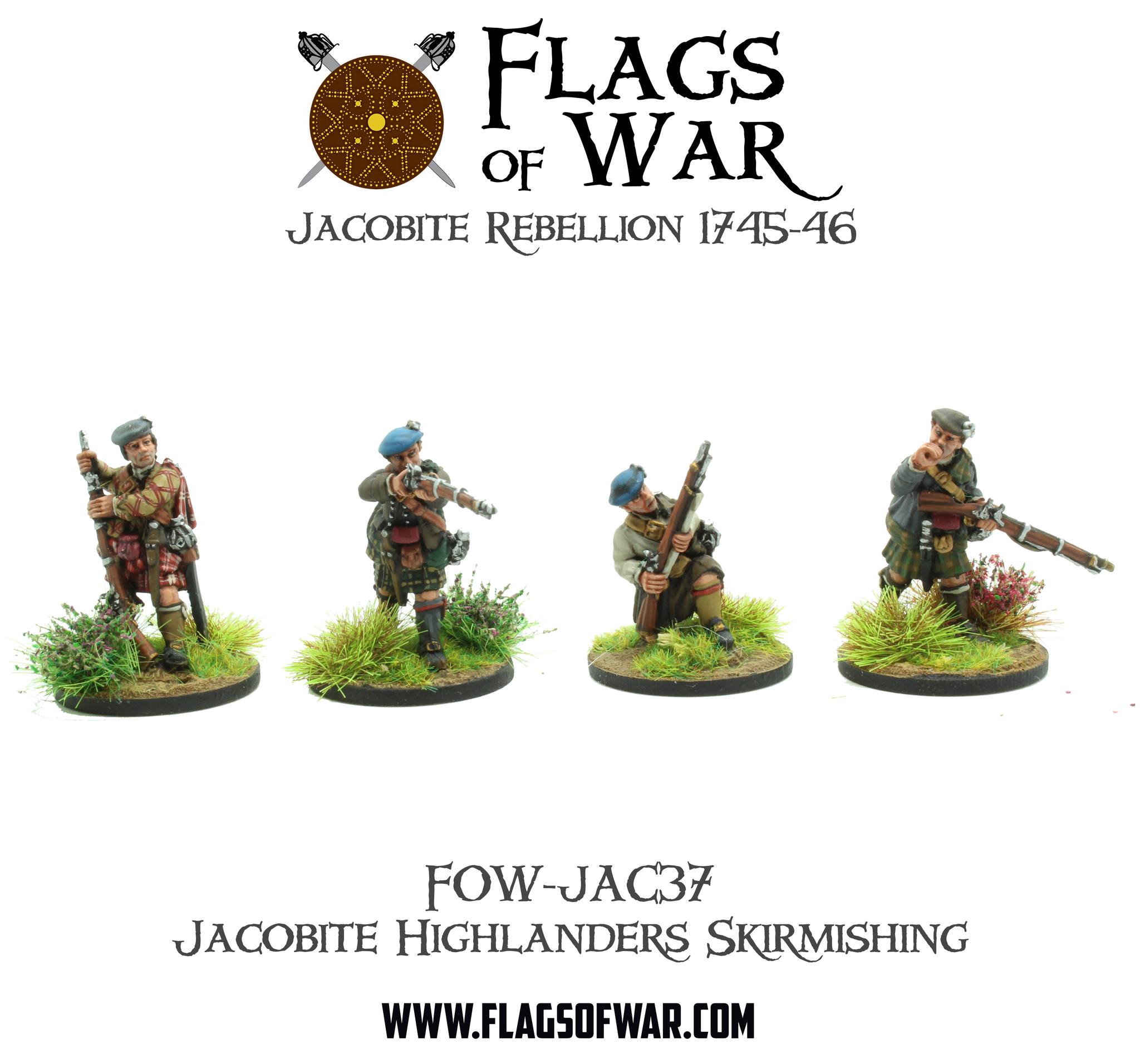 Jacobite Highlanders Skirmishing - Flags of War