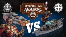 Dystopian Wars Battle Report – Crown Vs Imperium | Meeting Engagement