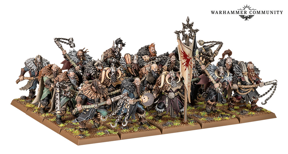 Marauders with Flails - Warhammer The Old World