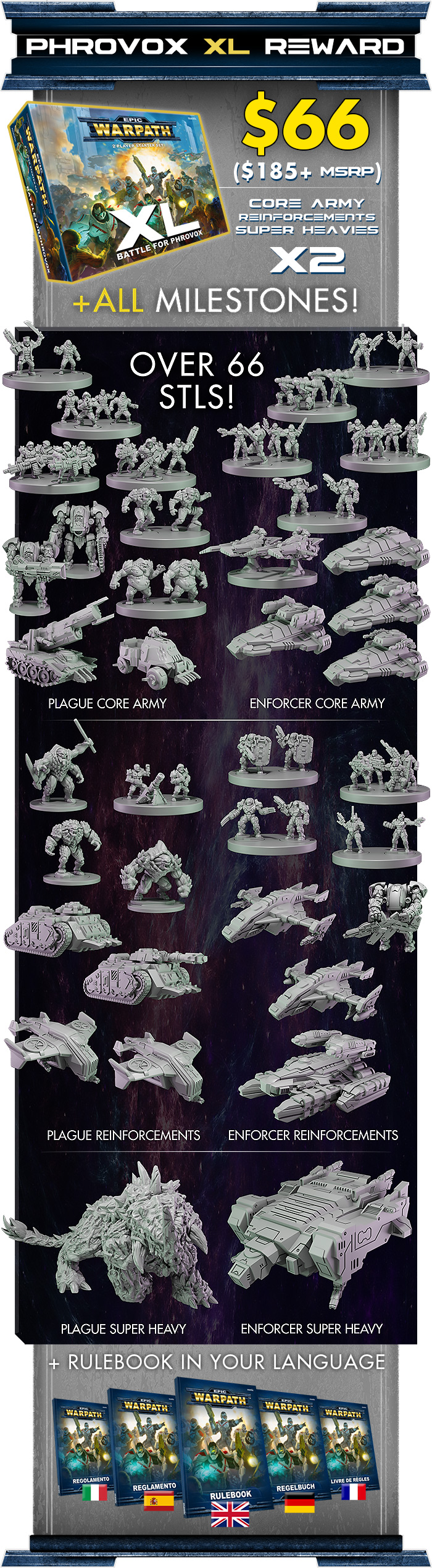 Phrovox XL Reward - Epic Warpath