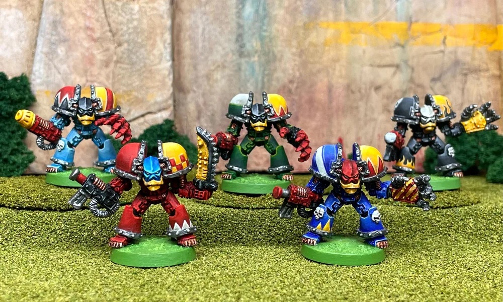Tin-Borg Squad - Meridian Miniatures