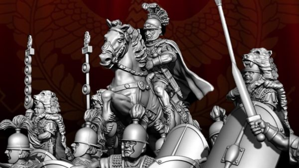 Victrix Miniatures Tease New 28mm Caesarian Roman Sets