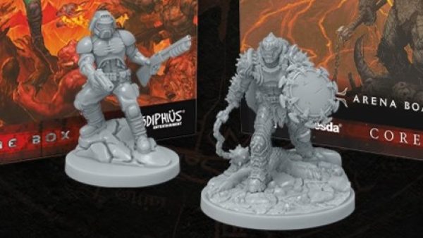 Sneak Peek! More For Modiphius’ DOOM | Arena Board Game
