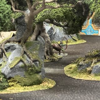 Burrows and Badgers enter the Forest.