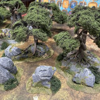Some finished trees