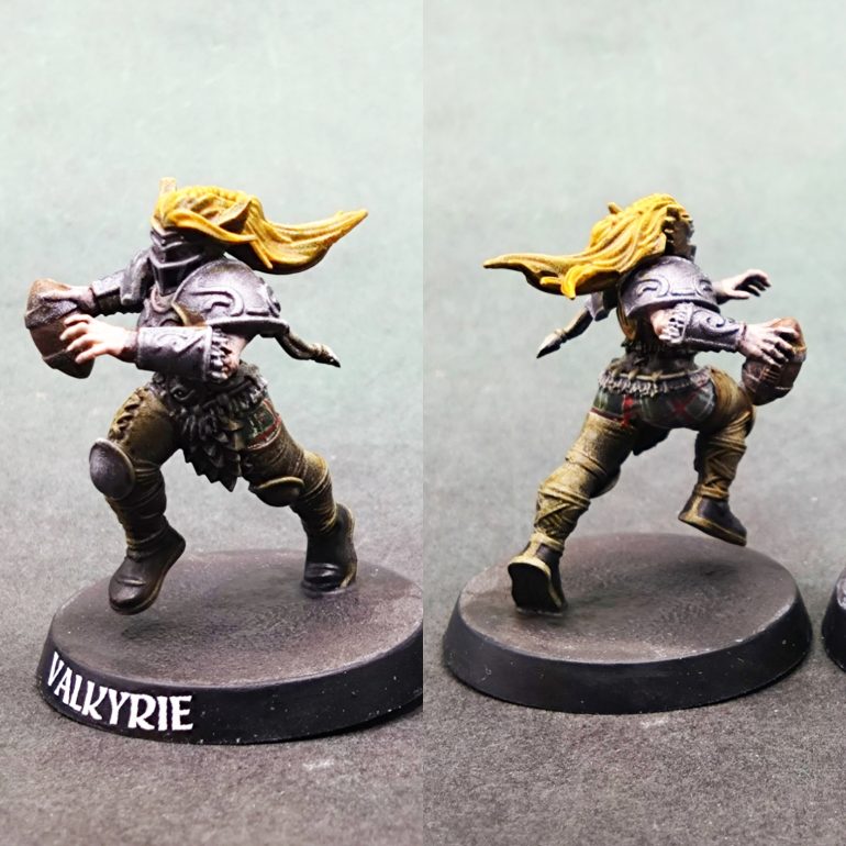 I numbered and used the base transfers to make them look more finished than they are.