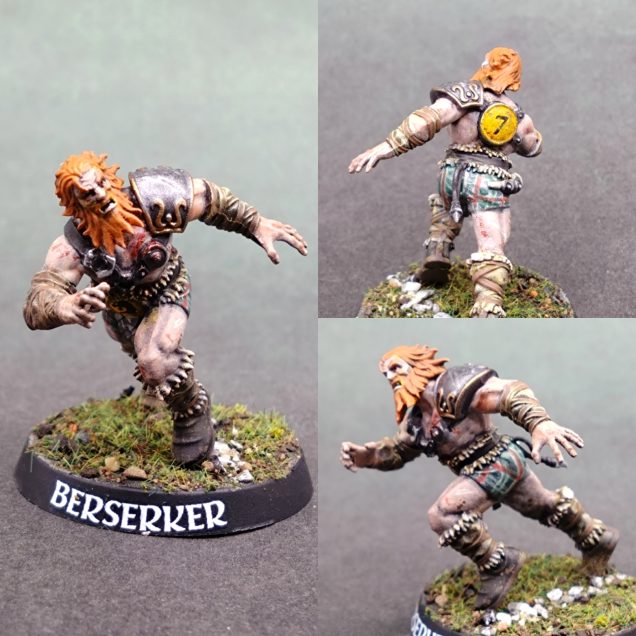 This was the test model for the scheme and I was happy by the end. Didn't want to follow the box paint job. Happier to be grittier and less colourful.