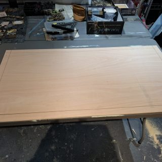 Building the base boards.