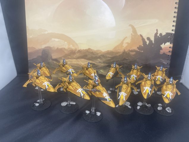 Eldar Jetbikes to take objectives in the last turn