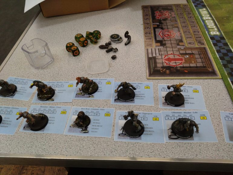 Made some fun stat cards for my minis ... But have realised once playing that I am much better off with a list. Individual cards just got in the way.