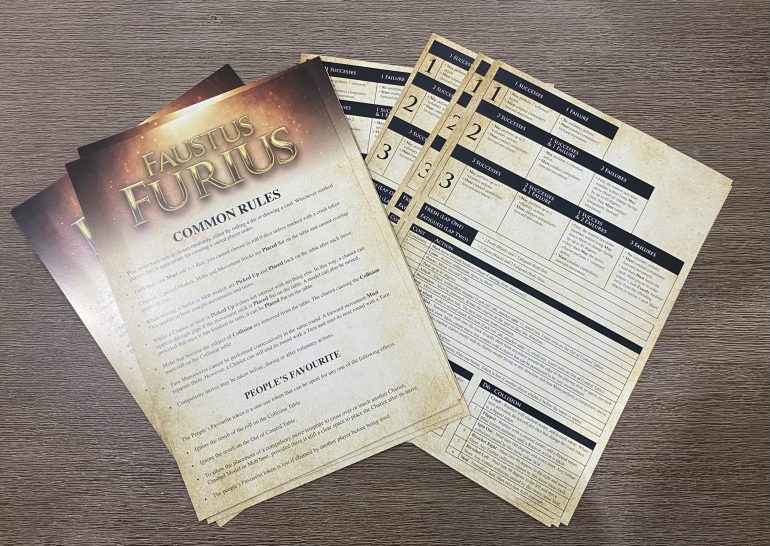 The Basic Rules or Common Rules of the Game.