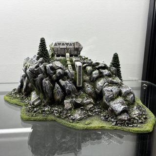1 of 6 initial buildings finished.