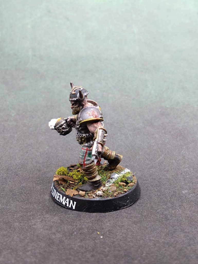 I already have a wargaming buddy saying they will get a team built soon. I have also already asked for an Orc Blood Bowl team for Christmas so I can ask my wife or son to play a game at home with me.