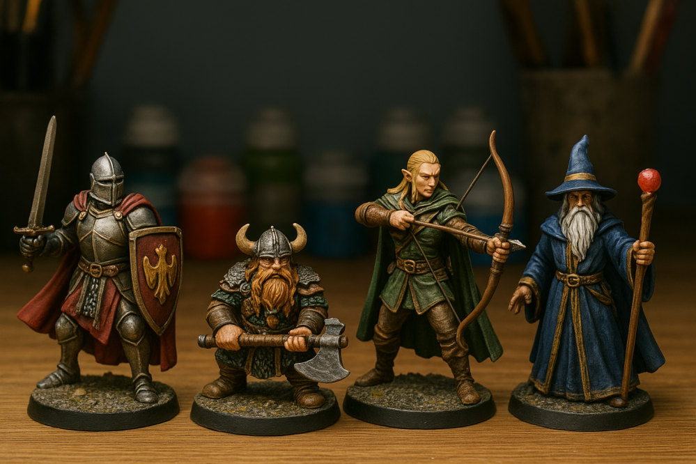 Some Miniature Philosophy: Will A.I. paint our miniatures for us?