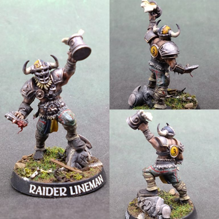 These will turn out far more grim than the average Blood Bowl team. I just feel that these Norsemen aught to be far more 