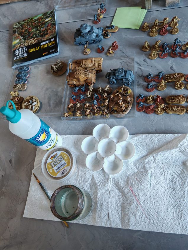 Basing my new additions to my British 8th Army