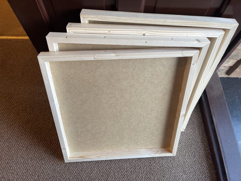 4x baseboards assembled