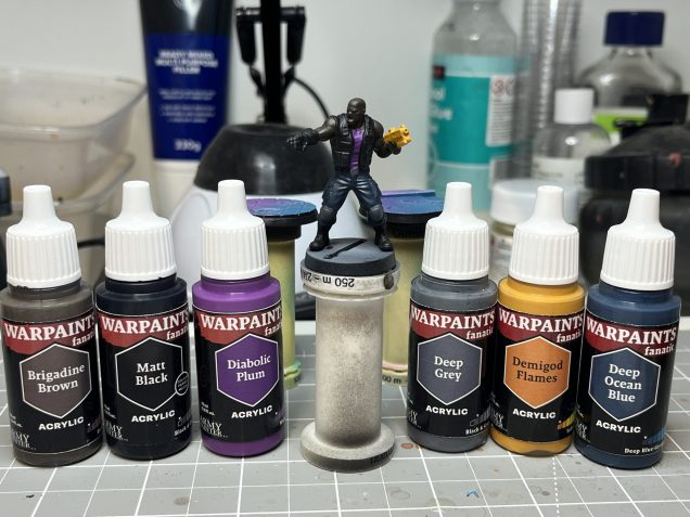 These were the paints.