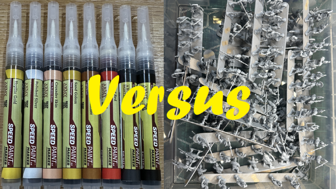 Speedpaint Pens vs The Pile