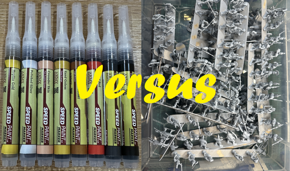 Speedpaint Pens vs The Pile