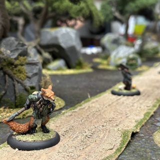 Burrows and Badgers enter the Forest.