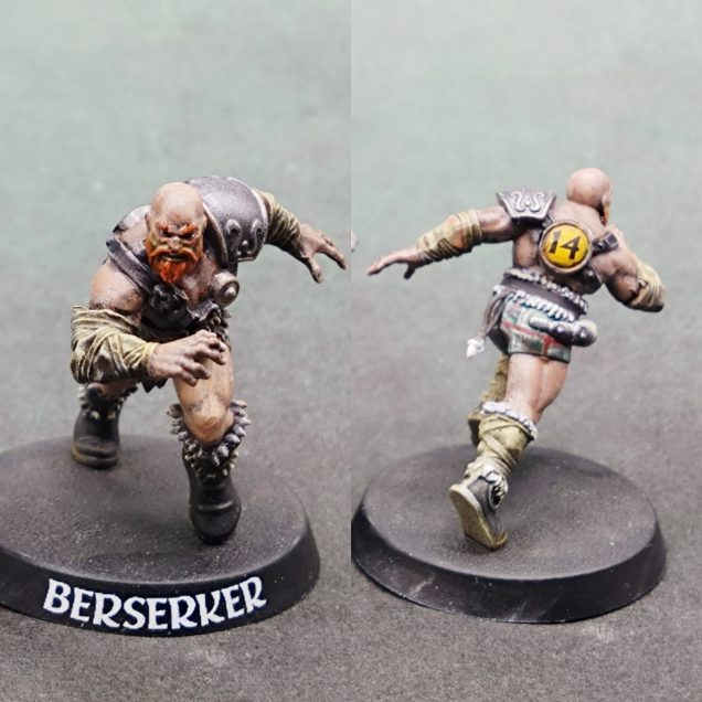 I didn't manage to base my minis, but I did get the 6 minis to a relatively good level. Most of them just require a bit more TLC. Some armour trim in bronze / gold and blood spatter and mud, some skin tone care and straps painted.