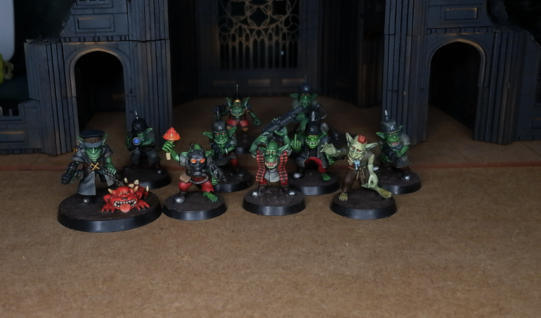 All new minis printed, these are the painted ones so far.