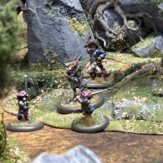 Burrows and Badgers enter the Forest.