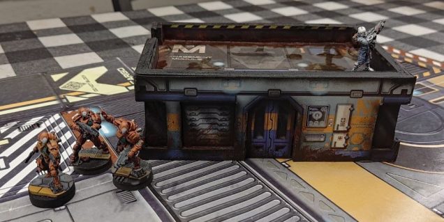 With a playing mat and some miniatures, it looks so good