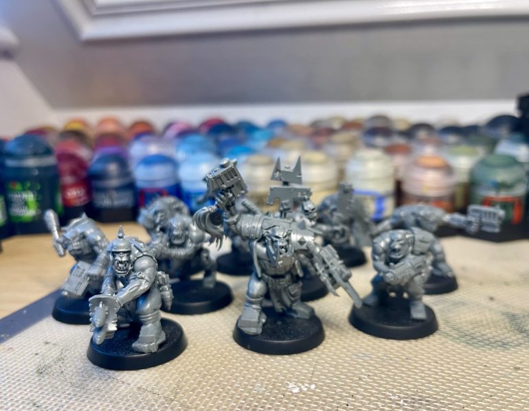 Progress as of Oct 30th Some stuck together boyz.