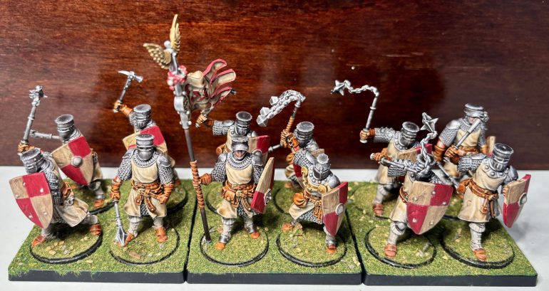 Although not 100% happy with the shields it’s better than it was and they are good enough for the table!
