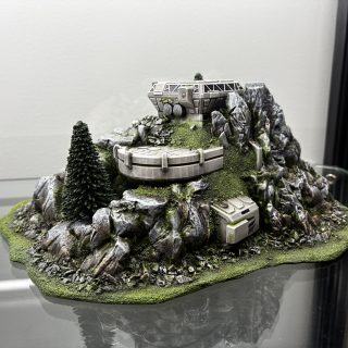 1 of 6 initial buildings finished.