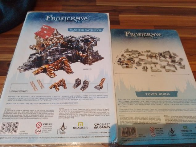 Kromlechs official line. Gatehouse+ ruins