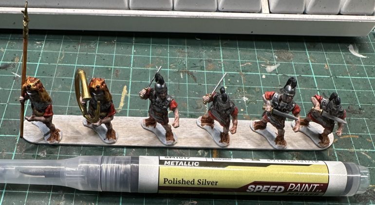 Stages of painting Part 2