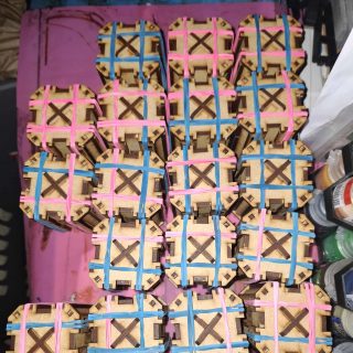 Building the Death Quadrant packs.