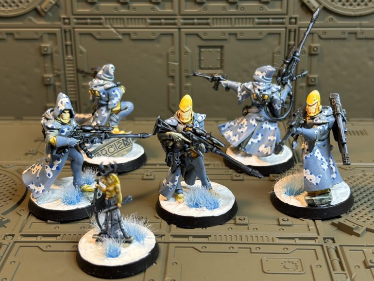 Pea-dot camo winter Rangers