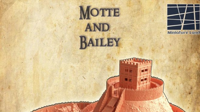 Terrain stuff… Gerry I take your one Ring fort and raise you a Motte and Bailey