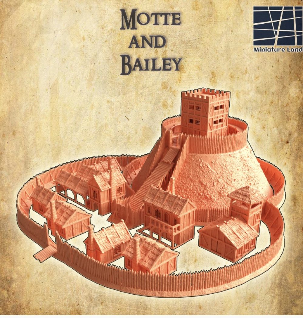 Terrainfest 2025... Gerry I take your ring fort and raise you a Motte and Bailey